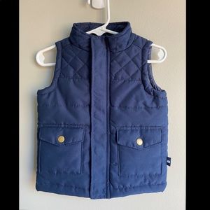 Crown and Ivy Baby Puffer Vest - 18 Mo - EUC